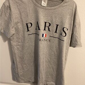 Women T-shirt Paris France new